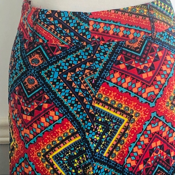 Colorful Boho Maxi Skirt - Picture 1 of 8